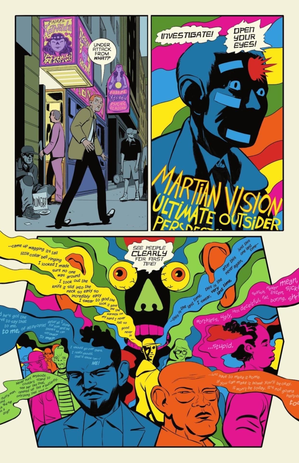 Absolute Martian Manhunter comic panels, not just the character but the  comics in general (DC's Absolute Universe) : r/TopCharacterDesigns