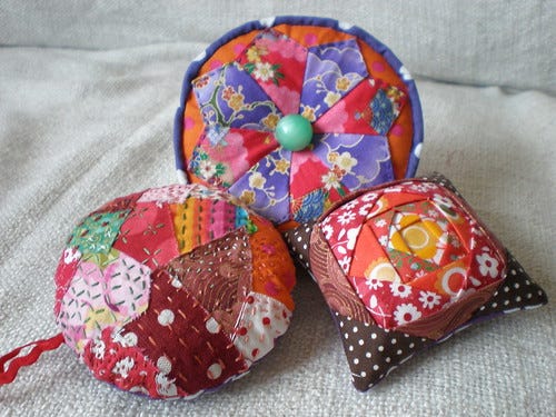Patchwork Pincushions Patchwork Pincushions