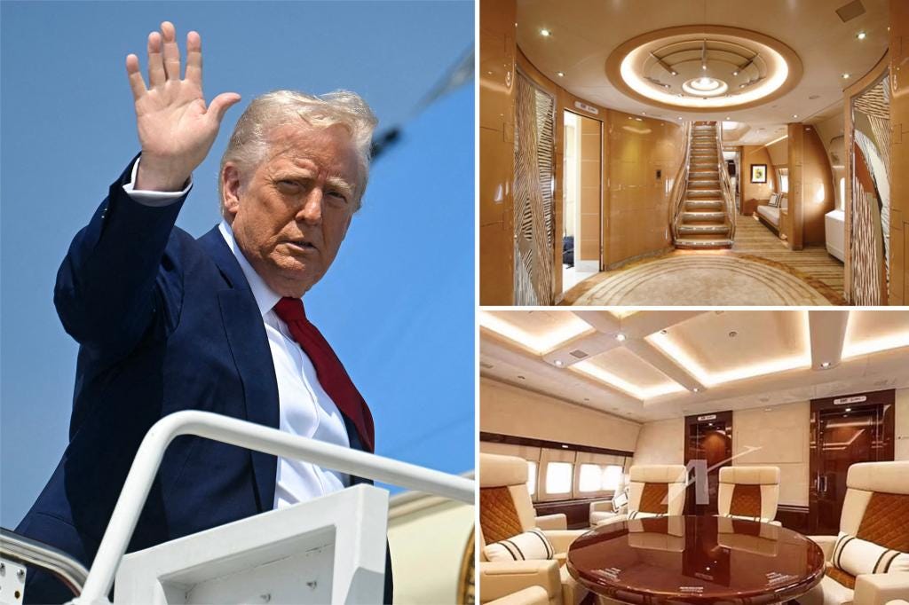 See inside Trump's lavish new Air Force One complete with gold walls and opulent furnishings See inside Trump's lavish new Air Force One complete with gold walls and opulent furnishings