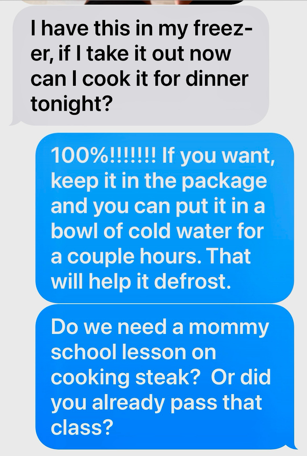 A screenshot of a text message

AI-generated content may be incorrect.