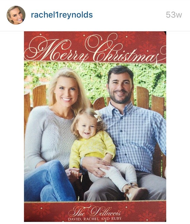 A Very Merry Dellucci Christmas card A Very Merry Dellucci Christmas card