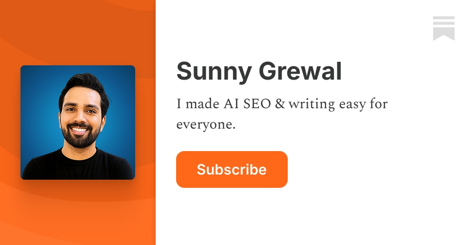 Sunny Grewal | Substack