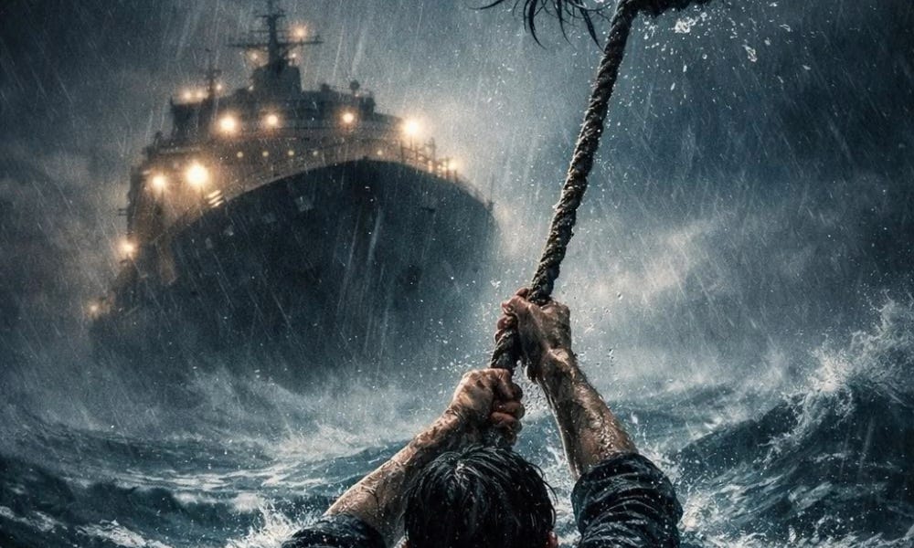 The Rope That 🩸🌊The Rope Was Never Connected