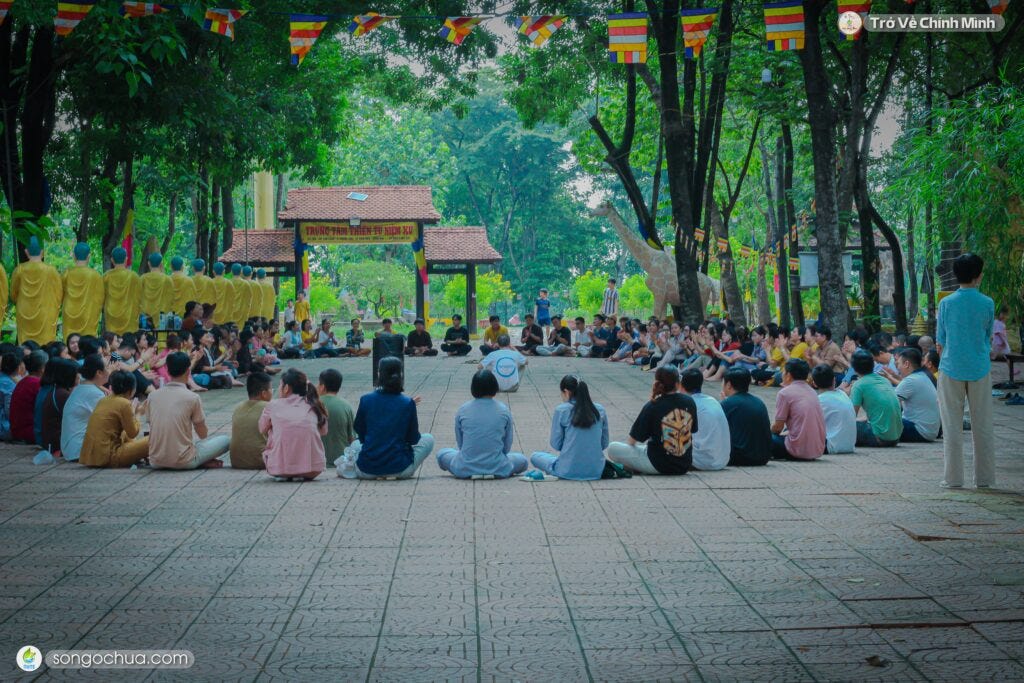 sống ở chùa nganlam