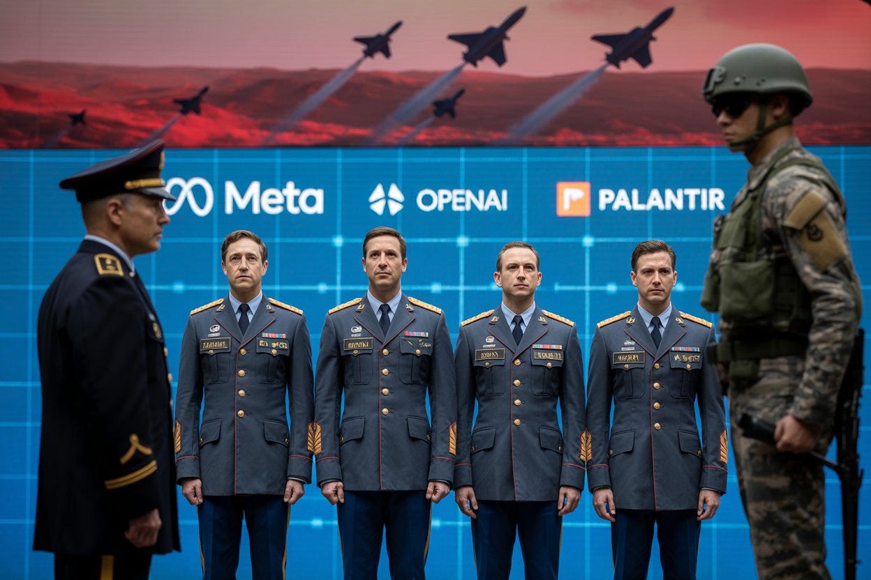 Executivos da Palantir, OpenAI e Meta são nomeados tenentes-coronéis do  Exército dos EUA em unidade secreta que funde tecnologia e guerra - RSM -  Revista Sociedade Militar