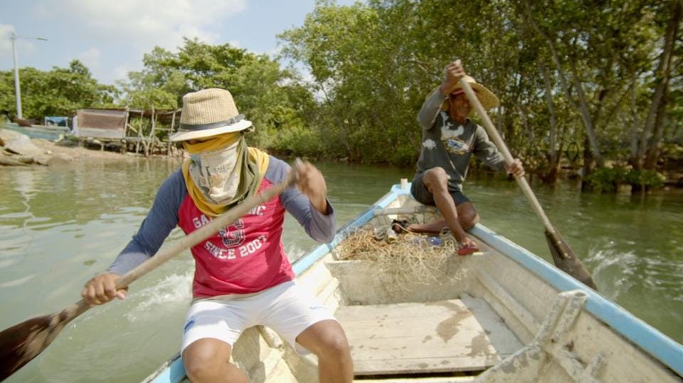 Fishermen in Portuguese Settlement.