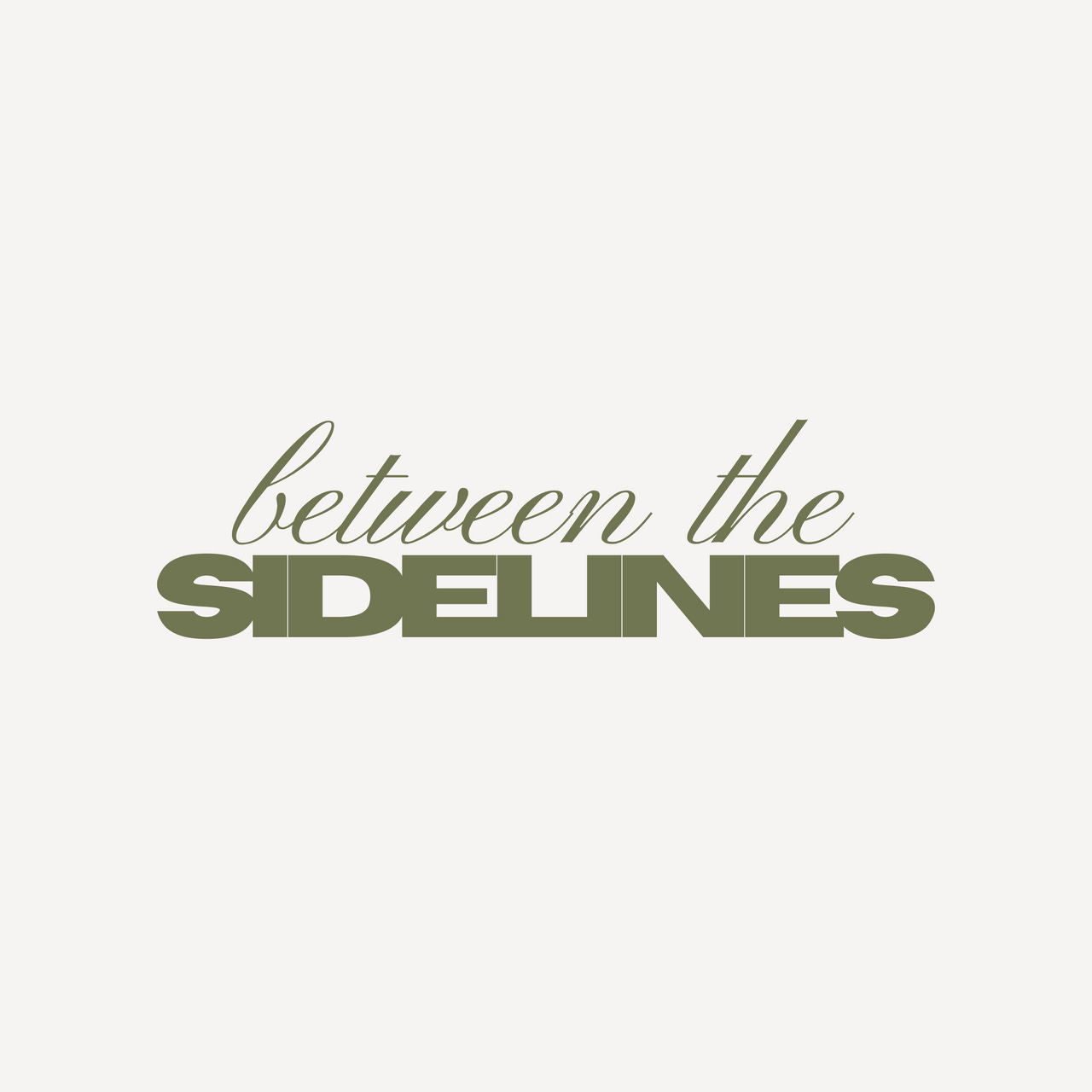 Between the Sidelines logo