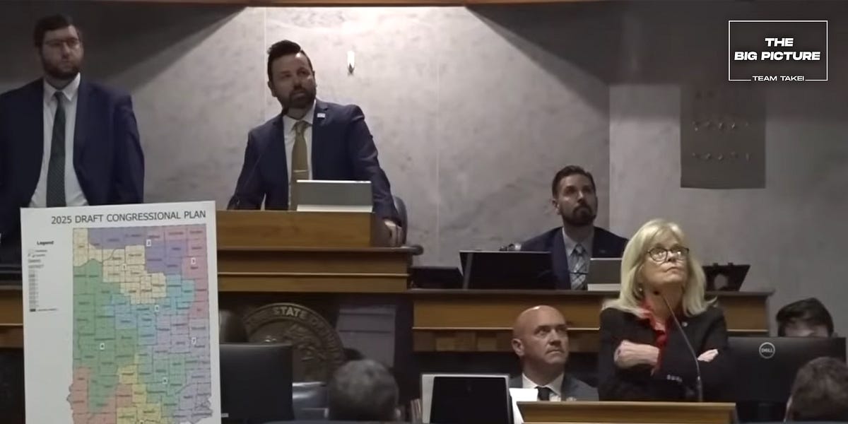 Indiana Republicans reject map. U.S. seizes Venezuelan oil tanker. Abrego Garcia released.