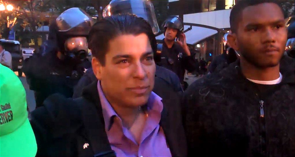 Rebecca Kaplan at an Oscar Grant protest on July 9, 2010. (Image source: Wikimedia Commons)