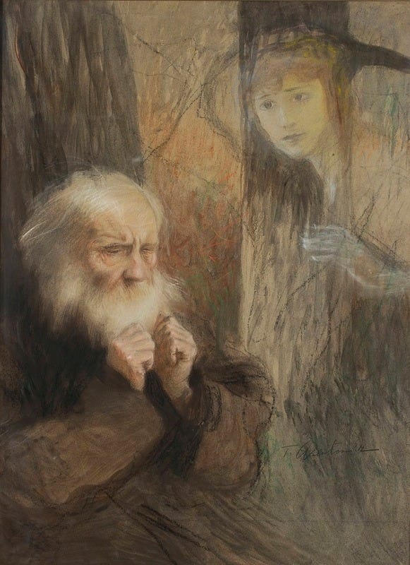 Teodor Axentowicz - Vision – memory