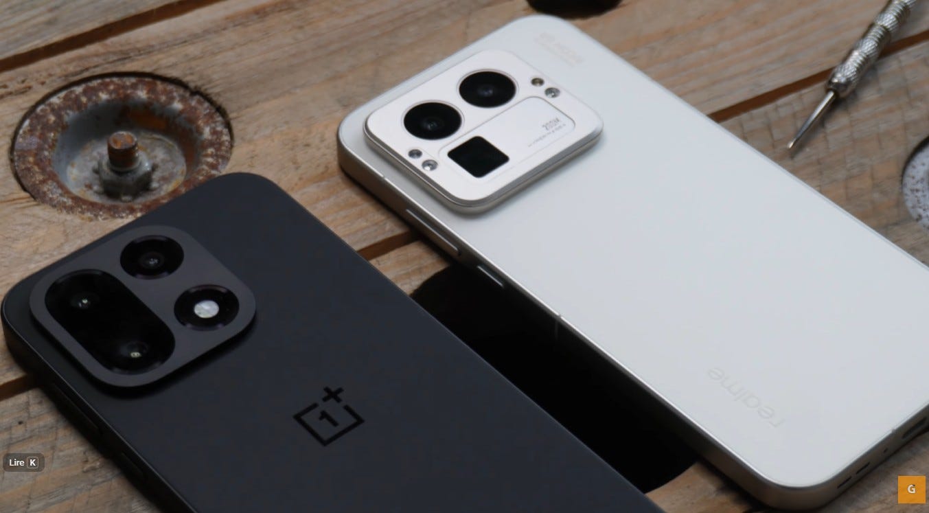 OnePlus 15 vs Realme GT8 Pro