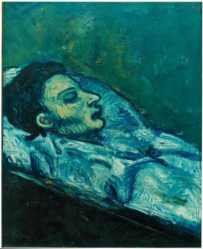 Pablo Picasso - The Blue Period - by George Bothamley
