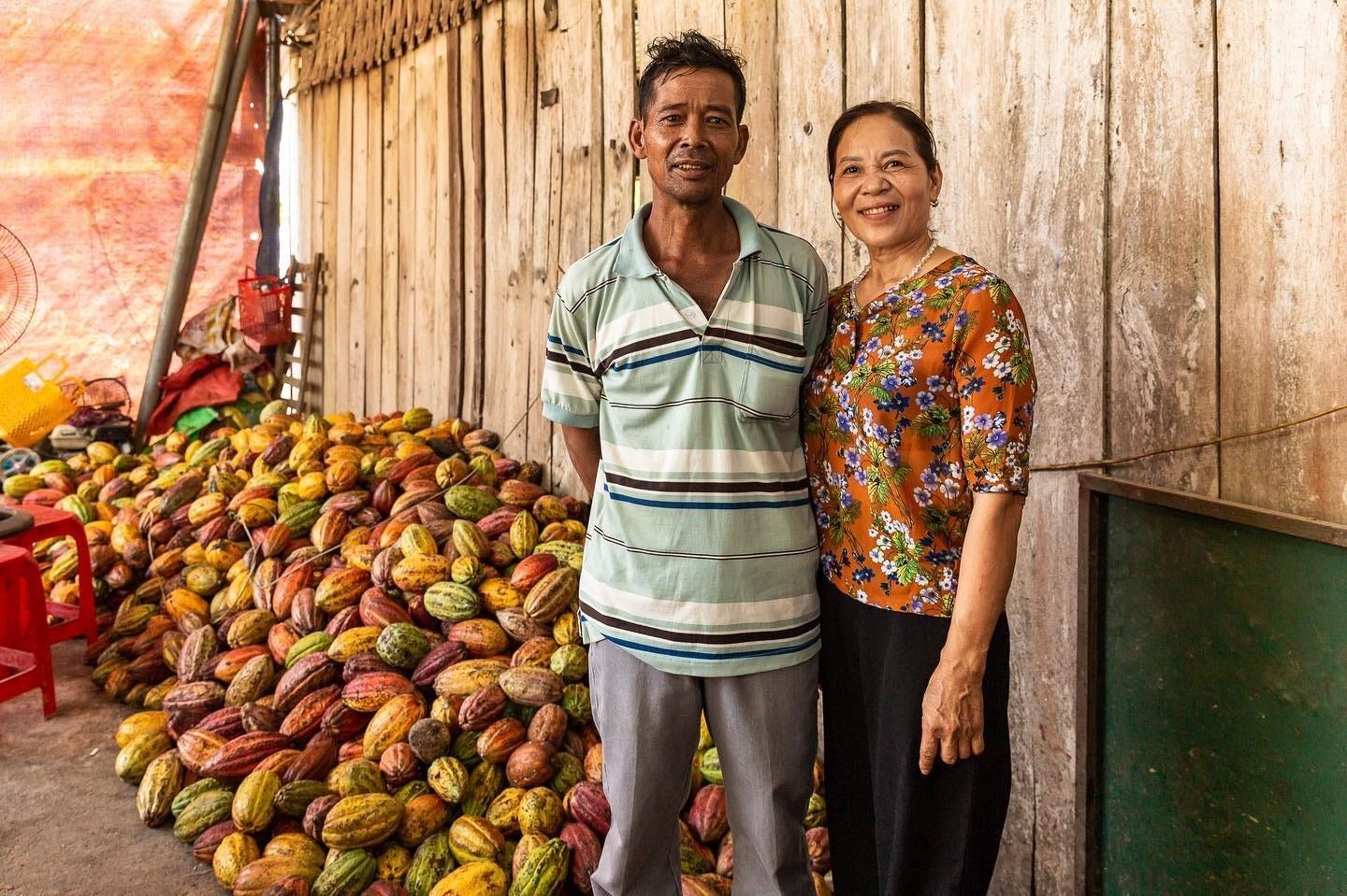 Cacaocultores morou Vietnam Cacaocultores morou Vietnam