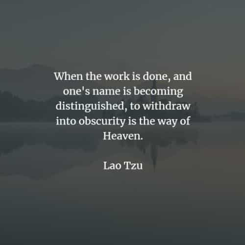 Famous quotes and sayings by Lao Tzu
