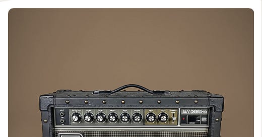 Roland　Jazzchorus-55(JC-55) ROLAND JC-55 JAZZ CHORUS-55 GUITAR AMPLIFIER COMBO Operation