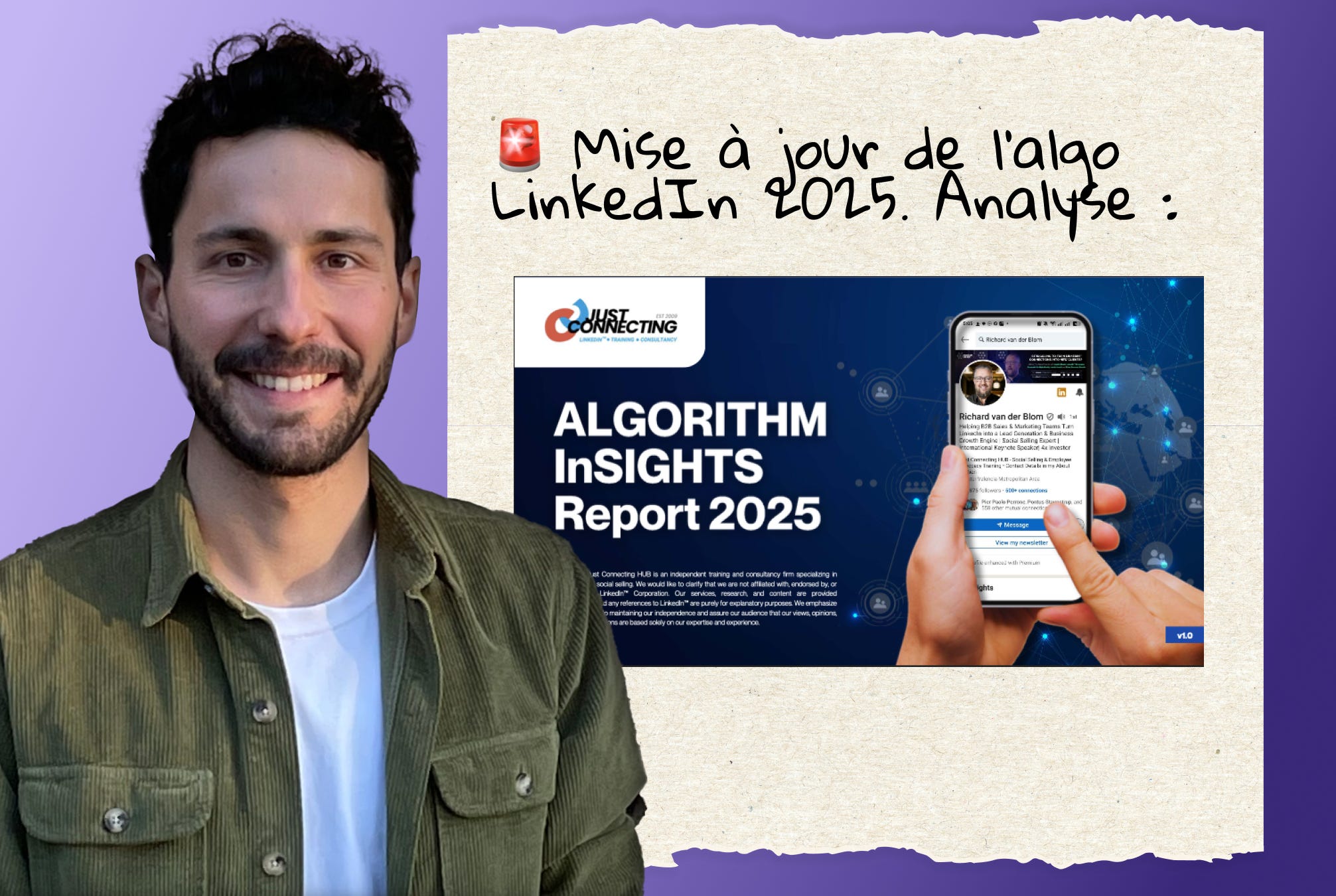 Algorithme LinkedIn 2025 : pour rester visible, il faut s'adapter.