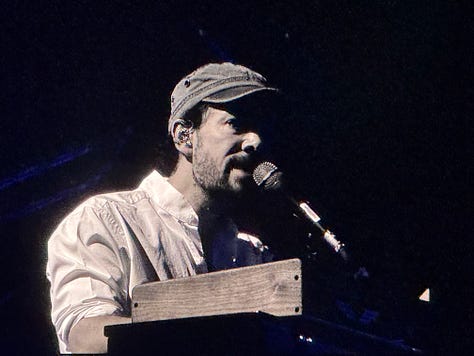 Various photographs from the Mumford and Sons concert