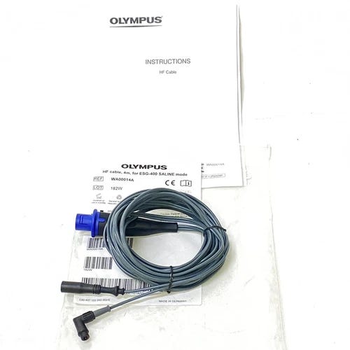 Olympus WA00014A Bipolar HF Cable, 4m, for ESG-400 Saline Mode - Picture 1 of 12