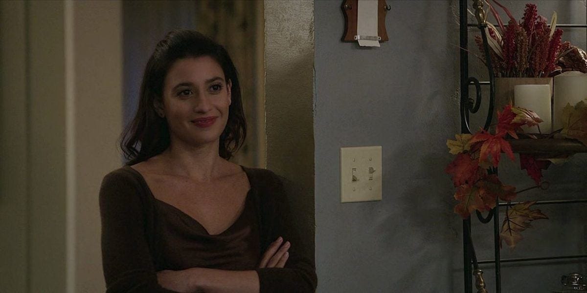 Cassie smiling at Kevin on Thanksgiving in Walker kitchen. Cassie smiling at Kevin on Thanksgiving in Walker kitchen.