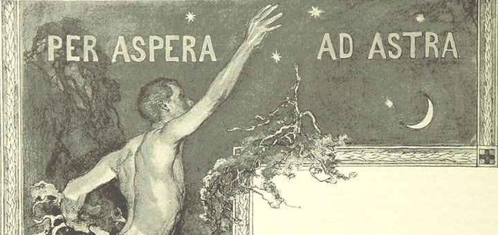 Per aspera ad astra