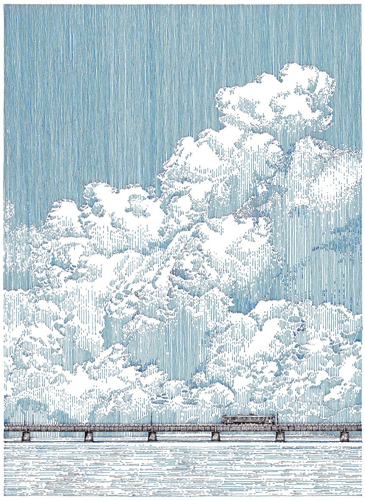 Journey Beneath the Clouds - Original - Unframed