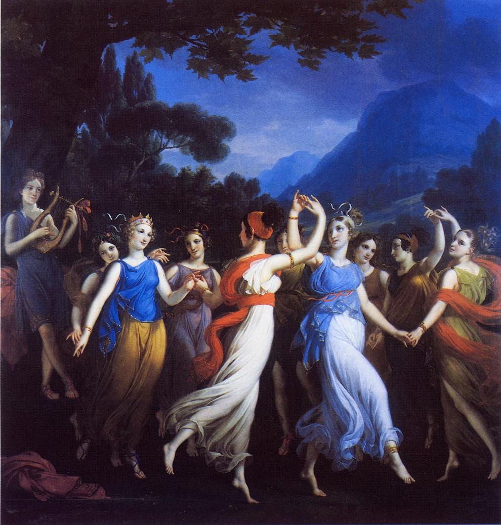 File:Joseph Paelinck - The Dance of the Muses.jpg - Wikimedia Commons