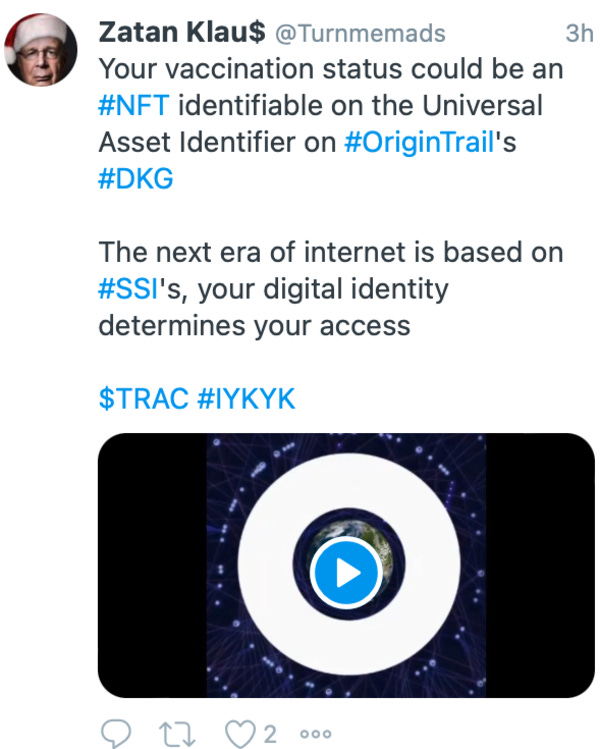 Origin Trail NFTs for SSI? Origin Trail NFTs for SSI?