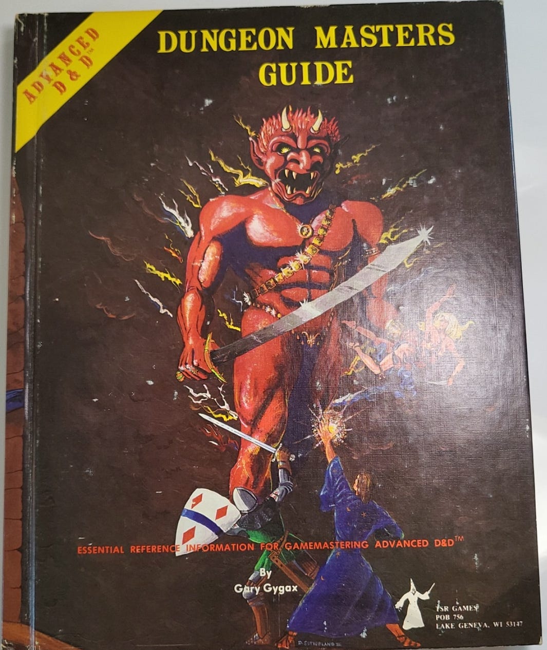 1979 1st Edition Dungeon Masters Guide - Not a 1st Print but I'm still  super stoked! : r/DungeonMasters