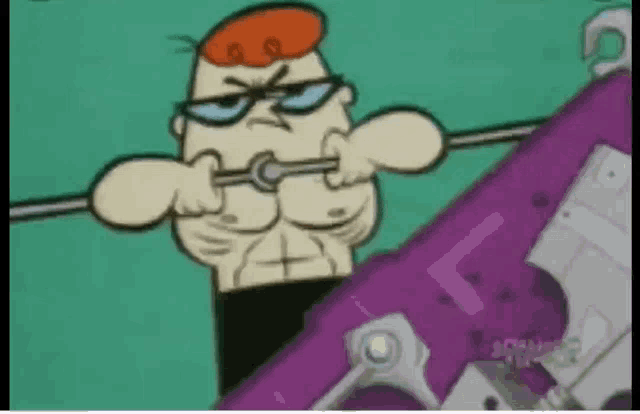 Dexters Lab Dexters Muscles GIF - Dexters Lab Dexters Muscles Muscles -  Discover & Share GIFs