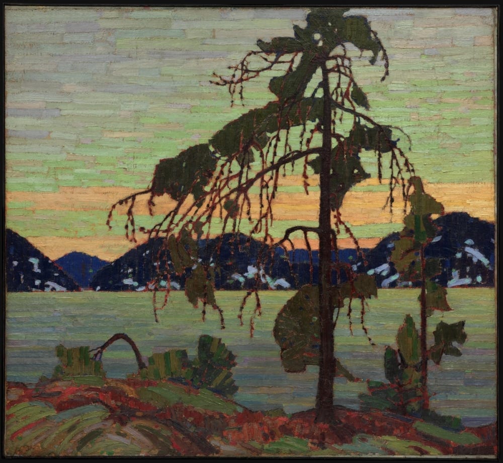 The Jack Pine, Tom Thomson, 1916-1917, oil on canvas