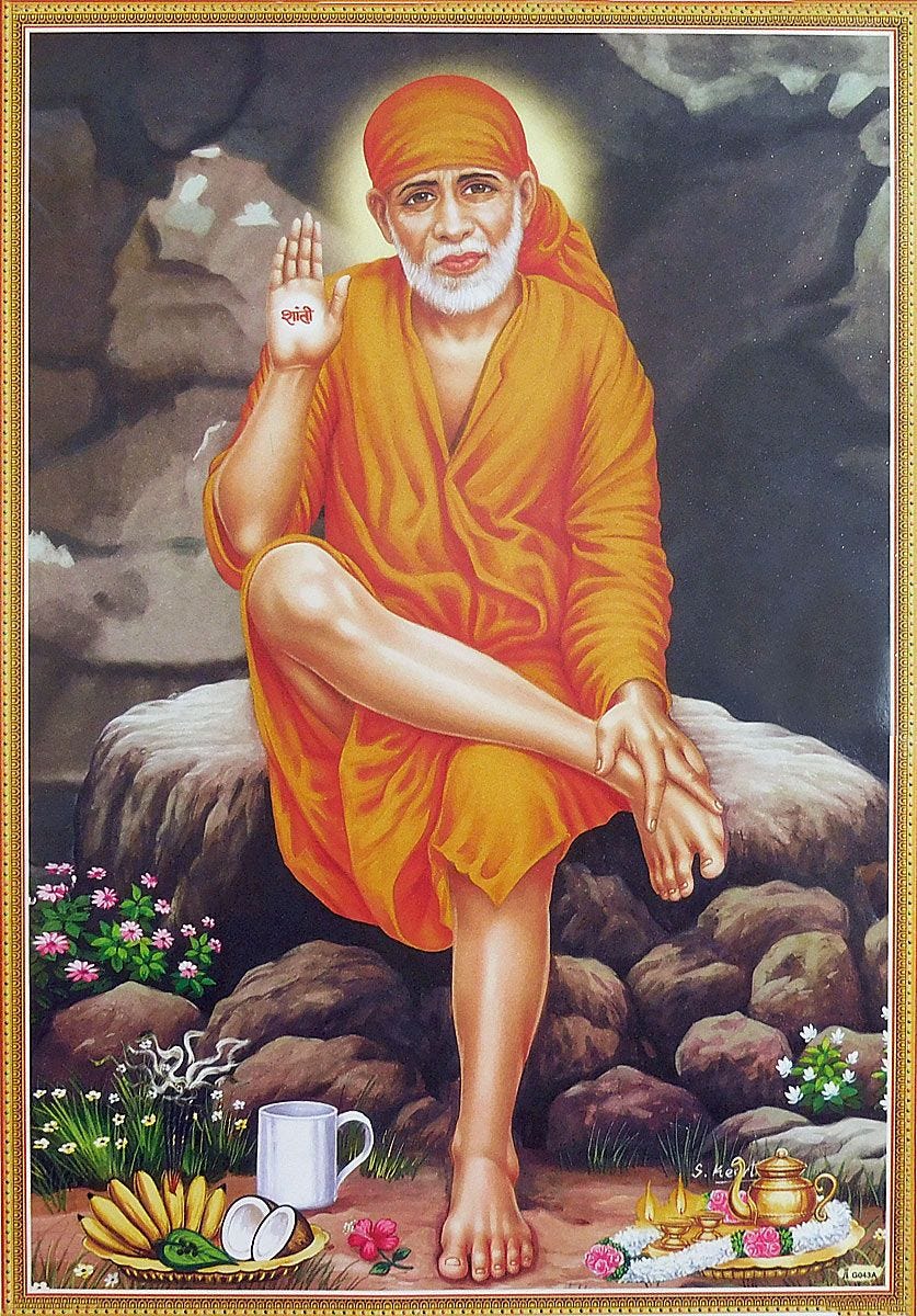 Buy Shirdi Sai Baba Poster Buy Shirdi Sai Baba Poster