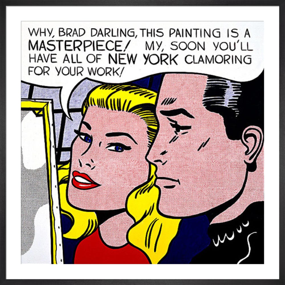 Masterpiece, 1962 by Roy Lichtenstein