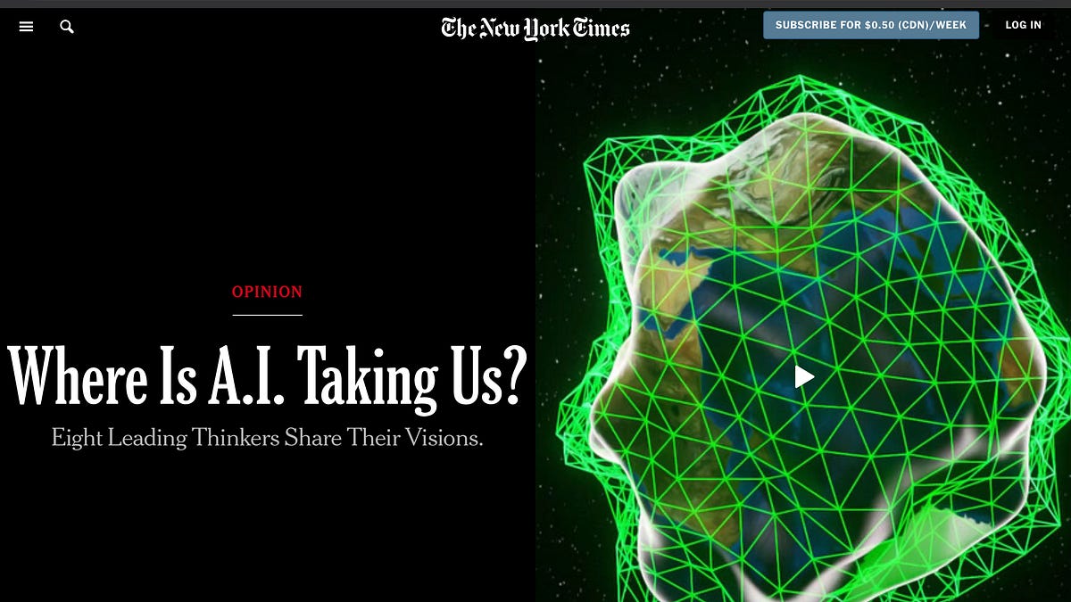 Where is AI headed? 8 perspectives at The New York Times