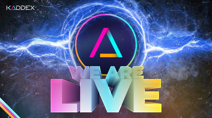 Kaddex went live August 1st