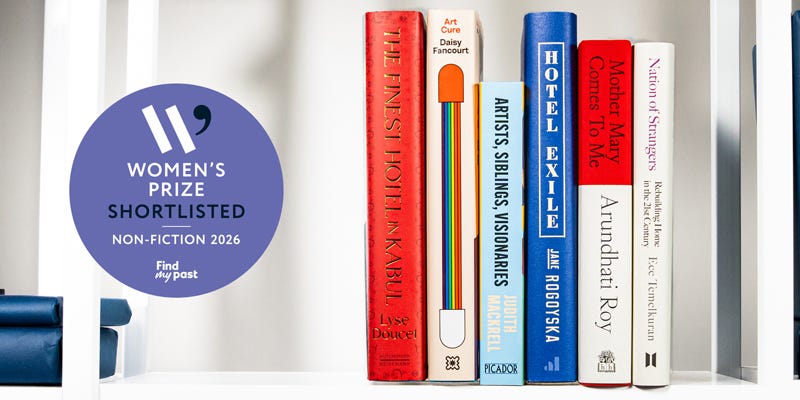 Literary Hub » Here's the shortlist for the 2026 Women's Prize For  Non-Fiction.