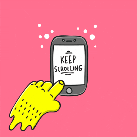 Imagine of scrolling
