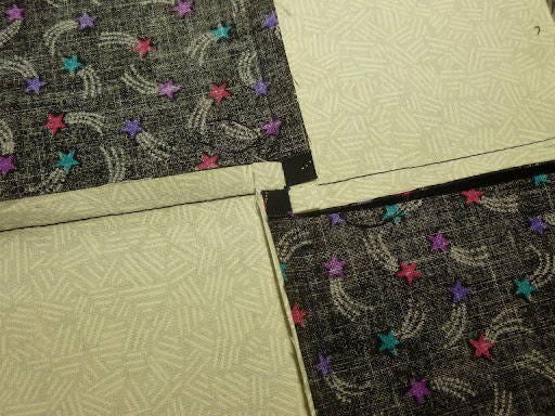 wheel pattern on a quilt