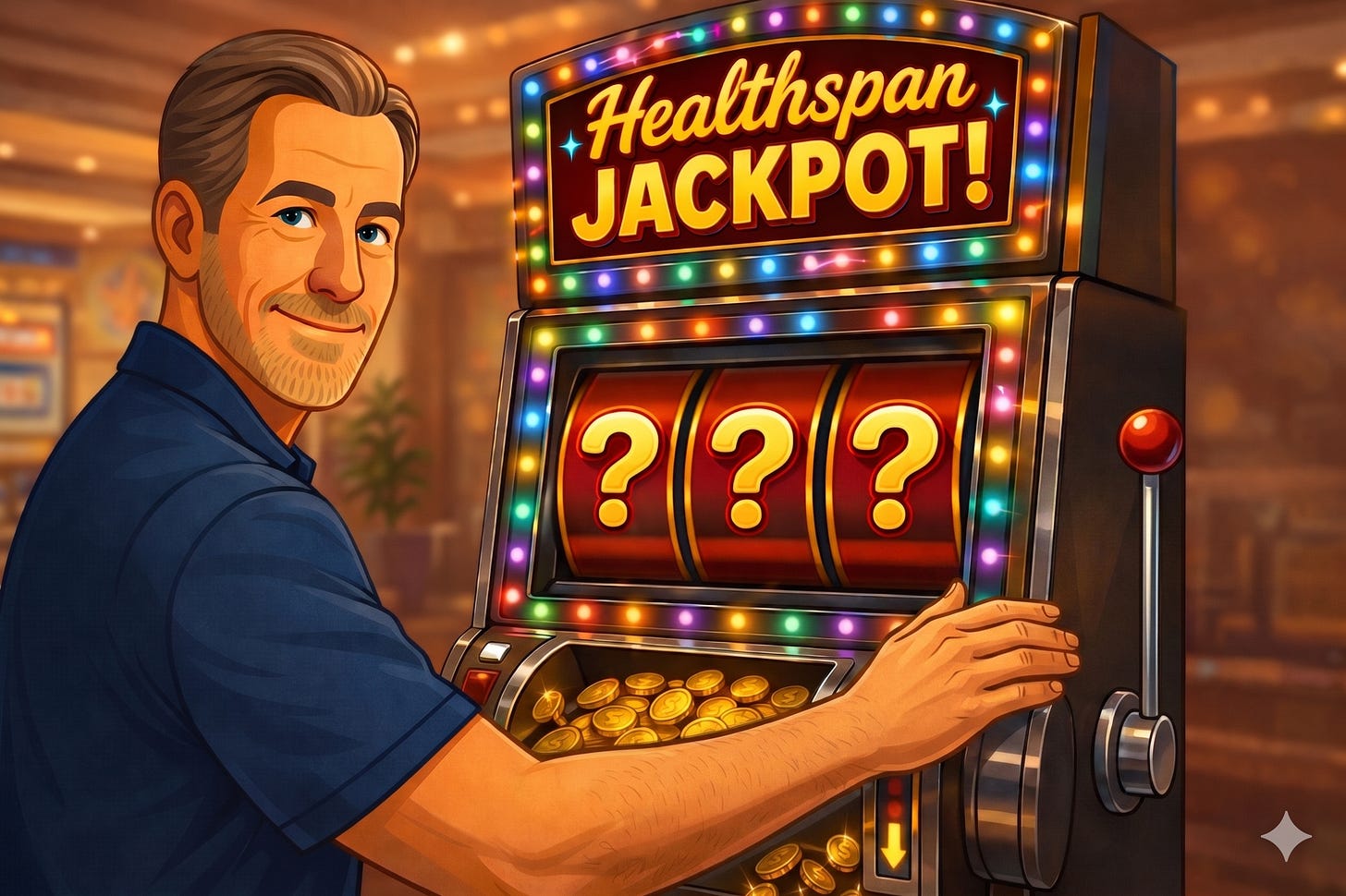 Stuart Dyson winning the healthspan jackpot