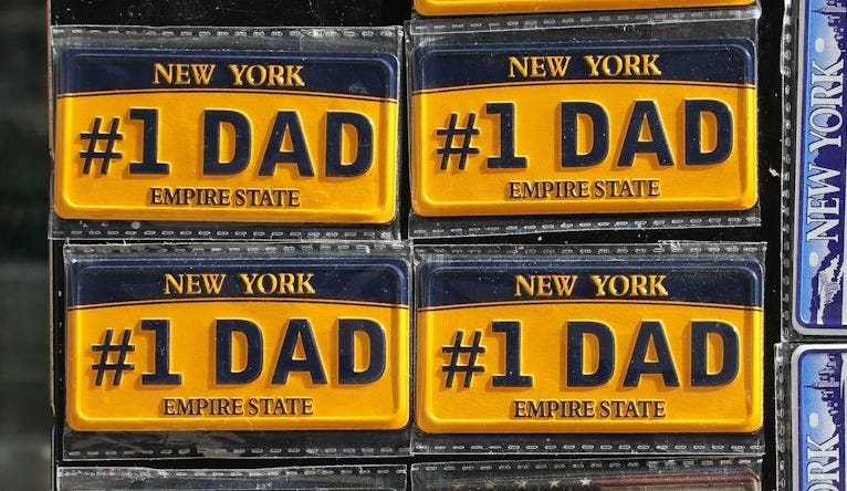 New york themed license plates and magnets
