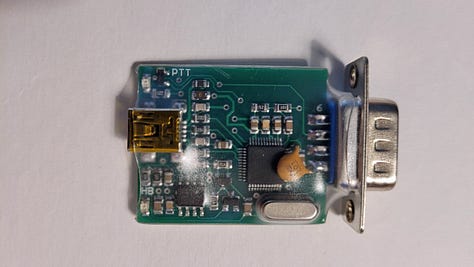 Photos of the RIM-Alinco package and contents