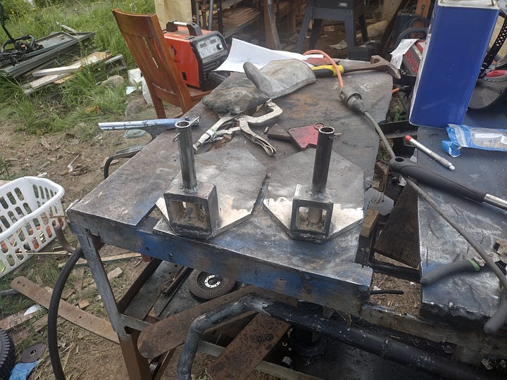 Shots of the final hub assembly