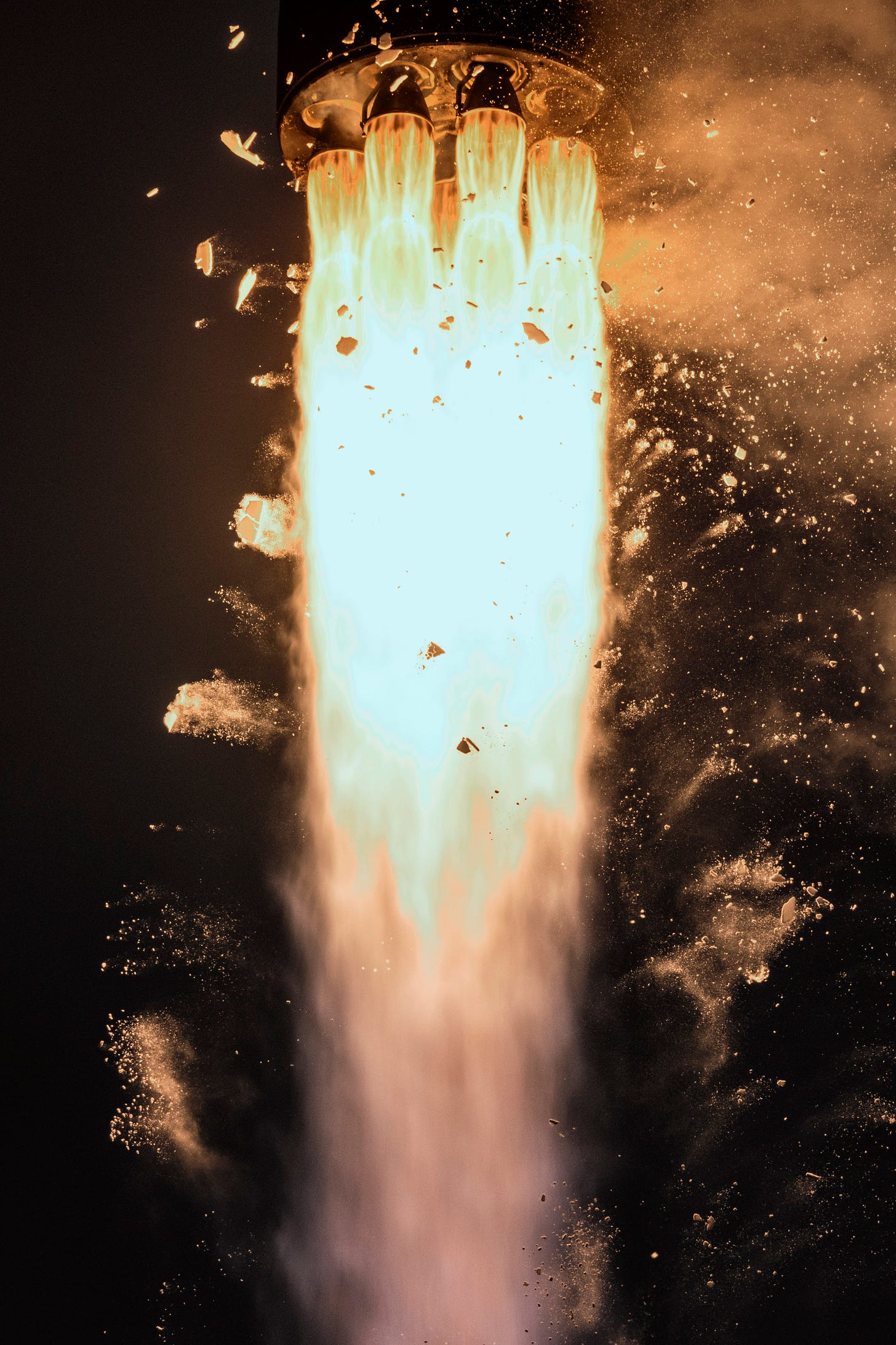 A closeup of the drive plume as Rocket Lab’s Electron rocket called “PREFIRE and Ice,” lifts off from Launch Complex 1 in Māhia, New Zealand at 3:15 p.m. NZST Wednesday, June 5, 2024. NASA/Rocket Lab, public domain A closeup of the drive plume as Rocket Lab’s Electron rocket called “PREFIRE and Ice,” lifts off from Launch Complex 1 in Māhia, New Zealand at 3:15 p.m. NZST Wednesday, June 5, 2024. NASA/Rocket Lab, public domain