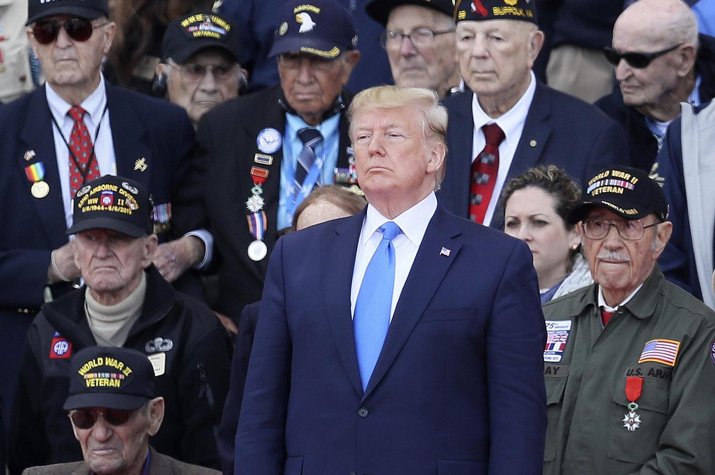 Trump tells D-Day veterans they’re among greatest Americans | The ...