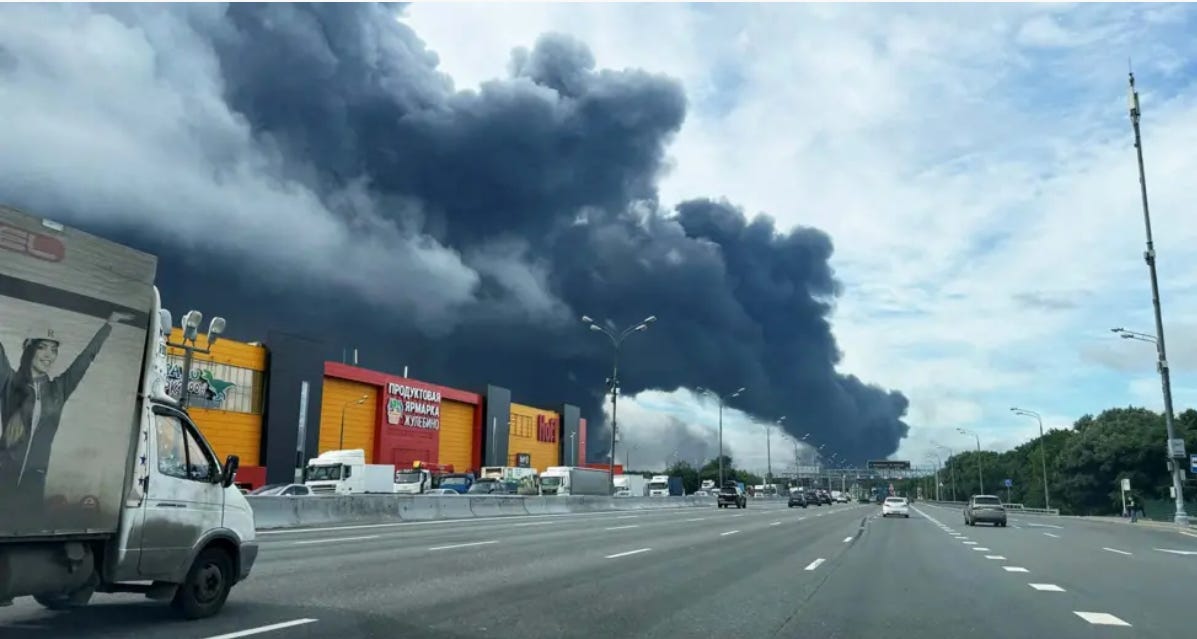 Drone Attacks Moscow