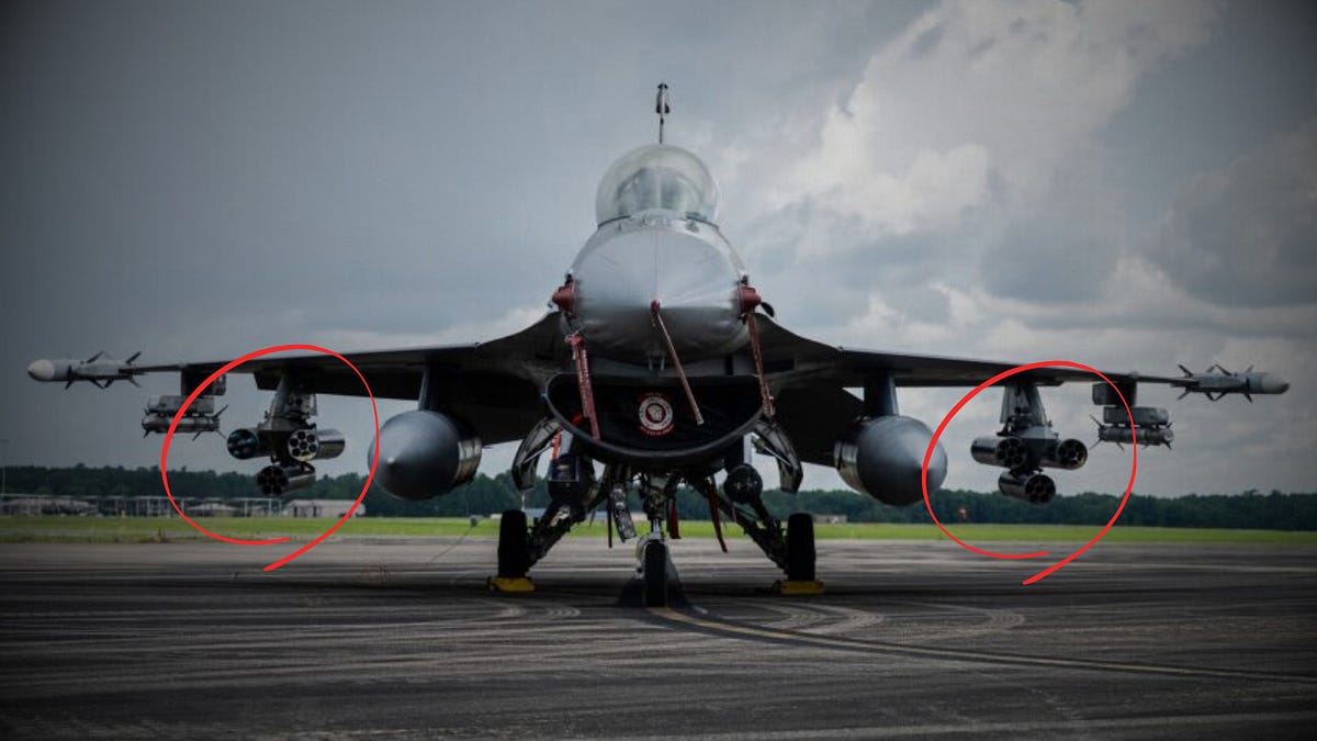 The Falcon’s New Fangs: F-16s Load Up with 42 APKWS II Rockets for ...