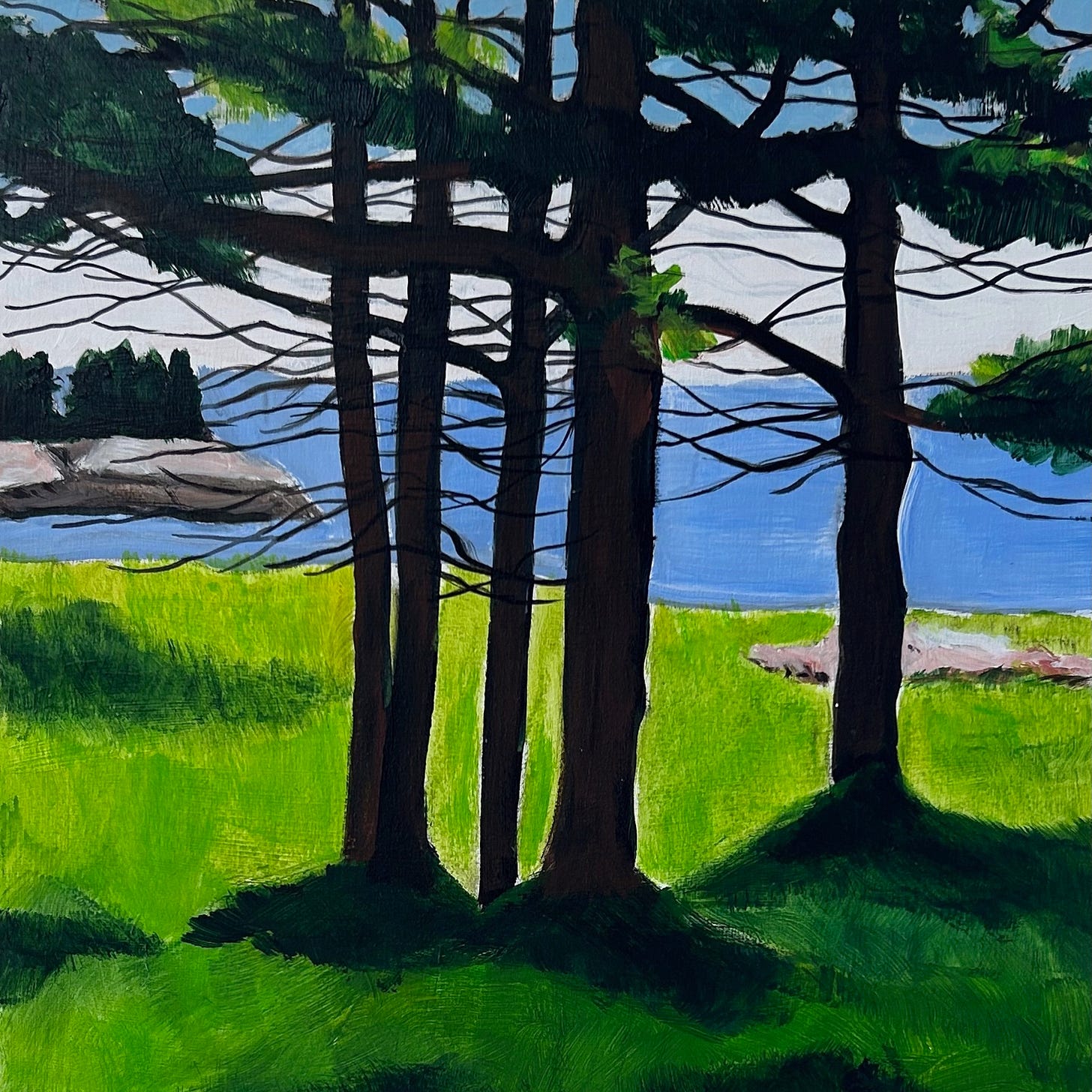 Island Trees by Jane Dahmen Island Trees by Jane Dahmen