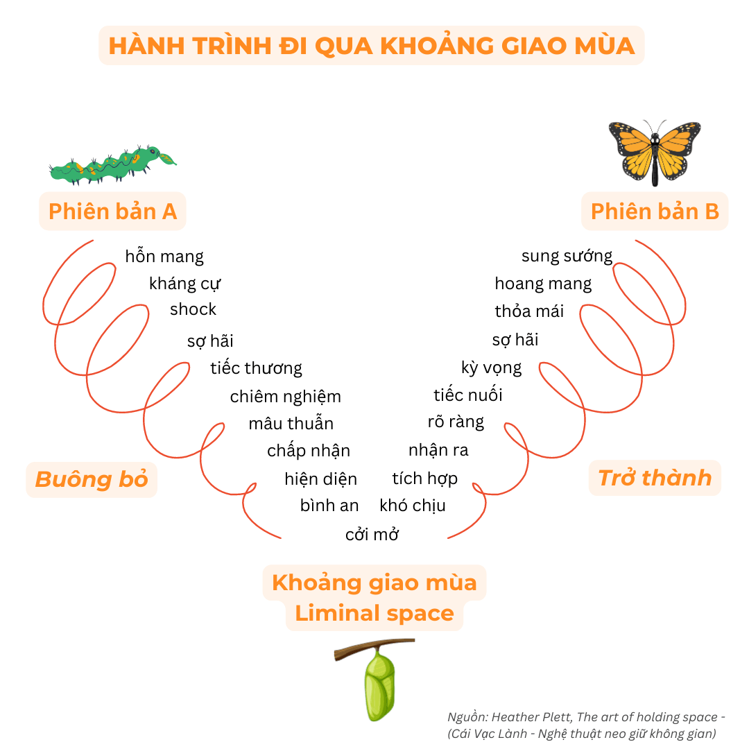 hành trình đi qua khoảng giao mùa
