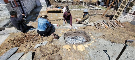 Manang Artist Residency Pit Kiln