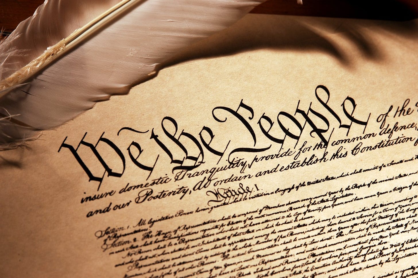 The original US Constitution text: A document that inspired the world  (1787) - Click Americana