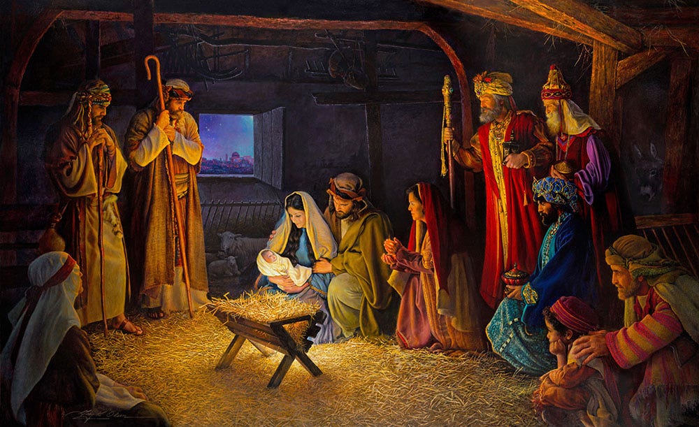 The Nativity by Greg Olsen The Nativity by Greg Olsen